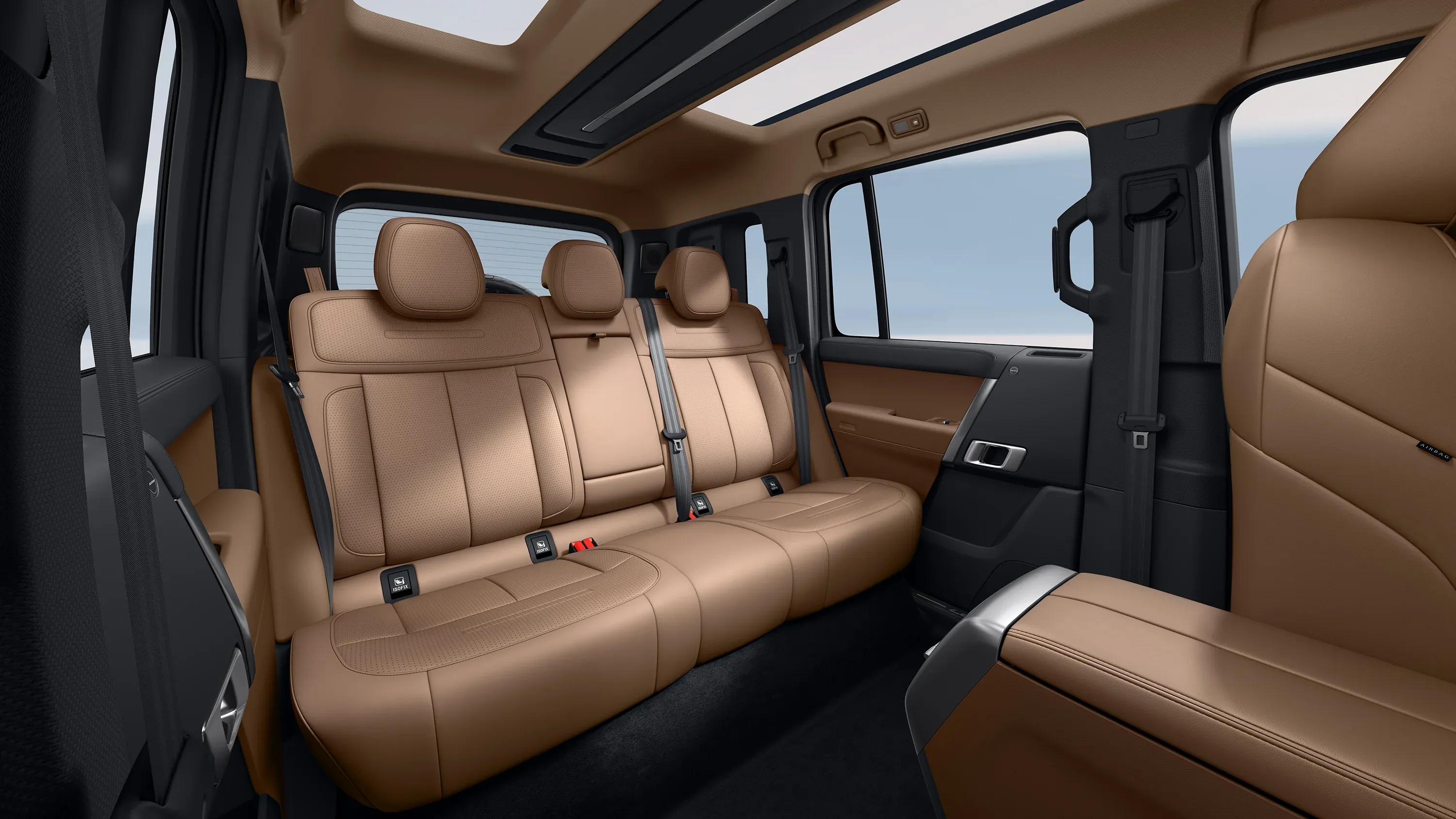 iCAUR V27 rear seats